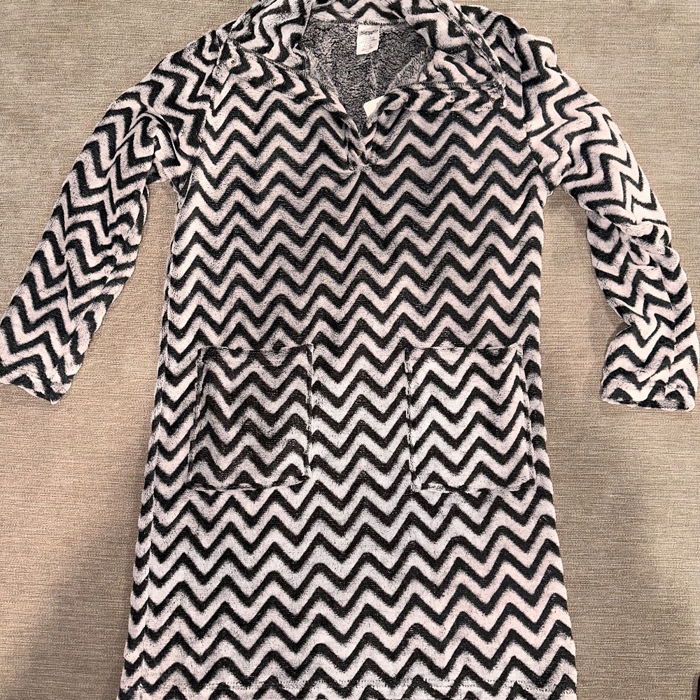 Plush Print Nightgown